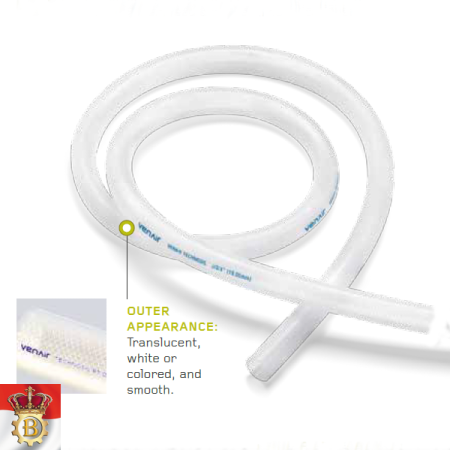Vena®Bio Braided (Technosil®) Polyester braided silicone tubing